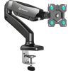 ONKRON G80-B Swivel and tilt desk mount for 13‘-32’ monitors, max. 8 kg, with rotation, black TV un monitoru stiprinājumi, kronšteini