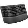 Logitech Wave Keys (graphite, DE layout, Logi Bolt, Bluetooth, for Windows/macOS/ChromeOS/Android/Linux) Клавиатуры