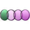 Sunnylife Filter set for DJI Action 6 (CPL/ND8/16/32) Sporta kameru aksesuāri