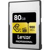 Lexar Atmiņas karte 80GB Professional GOLD CFexpress 4.0 Type A Atmiņas kartes micro SD SDHC