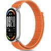 Tech-Protect watch strap Nylon Stripe Xiaomi Smart Band 8/9/10, orange/grey Jaunumi - Viedierices