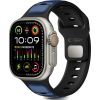 Tech-Protect watch strap IconBand Line Apple Watch 44/45/46/49mm, black/navy Jaunumi - Viedierices