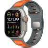 Tech-Protect watch strap IconBand Line Apple Watch 44/45/46/49mm, grey/orange Jaunumi - Viedierices