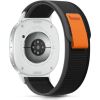 Tech-Protect watch strap Nylon Stripe Samsung Galaxy Watch8/8 Classic 40/44/46mm, black/orange Smart-Watch aksesuāri