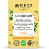 Weleda Shower Bar ( Ginger + Petitgrain ) 75.0g Ķermeņa kosmētika