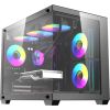 DarkFlash B275 PRO computer case (black) + 6 fans Datoru korpusi