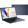 ASUS Vivobook 15 X1504VA-BQ4283W Core 5 120U 15.6"FHD IPS-level Panel 60Hz 250nits AG 16GB DDR5 SSD512 Intel Graphics WLAN+BT Cam 720p 42WHrs Win11 Quiet Blue Portatīvie datori