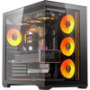 DarkFlash C280 computer case (black) + 7 fans Datoru korpusi
