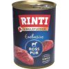 RINTI Singlefleisch Exclusive Horse - wet dog food - 400g Suņu barība