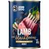 John Dog BERRY Adult jagnięcina z jeżynami 400g Suņu barība