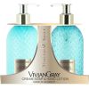 Set Vivian Gray: Gemstone, Jasmine & Patchouli, Cleansing, Liquid Soap, 300 ml + Gemstone, Jasmine & Patchouli, Hydrating, Hand Lotion, 300 ml Парфюмерные наборы