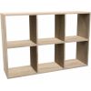 Top E Shop Topeshop MALAX 2X3 SONOMA living room bookcase Jaunumi -Dārzam