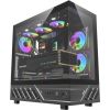 DarkFlash DS950 computer case (black) + 6 fans Datoru korpusi