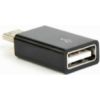 Gembird USB Female - USB Type C Male Black Data USB kabeļi