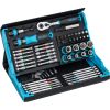 Hazet SmartCase socket and bit set 2200SC-32, 59 pieces (black/blue, 1/4, with reversible ratchet) Jaunumi -Dārzam