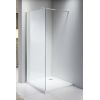 Dušas siena Vento Napoli 90*195 stikls 6mm Easy Clean  melns profils Dušas kabīnes