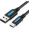 CABLE USB-C TO USB2.0/1M BLACK COKBF VENTION Дата USB-кабели