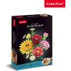Cubic Fun CUBICFUN 3D пазл «Букет цветов – микс» Пазлы