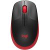 Logitech M190 Full-Size Wireless Mouse, RF Wireless, 1000 DPI, Red (SPEC) Новинки Компьютерная техника