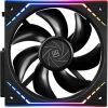Thermalright TL-M12Q X3 PWM ARGB Black 3vnt. (120mm) Cooling fans   TL-M12Q-3 Новинки Компьютерная техника