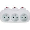 Esperanza ELK307W Electrical Splitter 3 sockets switch White Зарядные устройства