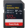 SanDisk 512 Gt Extreme Pro SDXC V90 UHS-II Atmiņas kartes micro SD SDHC