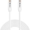 Sandberg 136-75 USB-C>C USB 3.2 Gen2 100W, 3m Data USB kabeļi