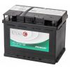 Akumulators 62Ah 510A DYNAC Premium akumulators 242x175x190mm Akumulatori