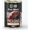 JOHN DOG Pure Black Pheasant - wet dog food - 800g Suņu barība
