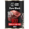 JOHN DOG Pure Black beef - wet dog food - 800g Suņu barība