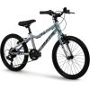 Rower Huffy Literide Alu 20” srebrno-turkusowy (23005W) Bērnu velosipēdi