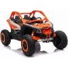 Lean Cars Maverick CAN-AM Turbo RS STRONG AIR Battery-Powered Ride-On Car Orange Jaunumi, Bērnu preces