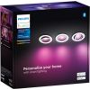 Philips Hue White Ambiance Adore Bathroom recessed and inset downlight (pack of 3) (silver) Dekoratīvais apgaismojums 