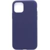 Evelatus Apple  iPhone 11 Pro Nano Silicone Case Soft Touch TPU Dark Blue Neoriģinālie Maciņi