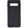 GreenGo Samsung  Samsung Galaxy S10 Plus Matt TPU Case Black Чехлы - альтернативные