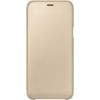 Samsung   A6 Plus 2018 A605 Wallet Cover EF-WA605CFE Gold Чехлы - альтернативные