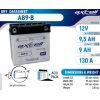 9.5Ah 115A Axcell DRY moto akumulators 135x75x139 Аккумуляторы