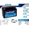 8.4Ah 135A Axcell AGM moto akumulators 150x87x105 Аккумуляторы