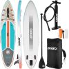 ZESTAW - DESKA SUP DMUCHANA ENERO 320x81x15CM FLOW Sup dēļi