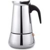 Maestro Bialetti Brikka Moka pot 0.1 L Black, Stainless steel Tējkannas (ar svilpi)