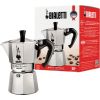 Bialetti Moka Express Moka pot 0.3 L Aluminium, Black Tējkannas (ar svilpi)