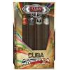 America Cuba Cuba Black Gift Set EDT 35 ml, Cuba Grey EDT 35 ml, Cuba Green EDT 35 ml, Cuba Brown EDT 35 ml 140ml Парфюмерные наборы