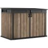 Keter Dārza šķūnītis Deco Horizontal Shed oša koka tonis Jaunumi -Dārzam