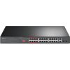 TP-Link 24-Port 10/100Mbps + 2-Port Gigabit Unmanaged PoE+ Switch Коммутаторы (Switch)