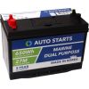 AUTO STARTS MARINE DUAL PURPOSE BATTERY 27M 650Wh 12V 95Ah (c20) 690A (EN) 303x172x200/223 1/1 EAN47 Аккумуляторы