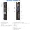 DELL Renewed Grade A OptiPlex 7060 Micro Intel Core i5 i5‑8500T 16 GB SSD 128 GB Intel UHD Graphics 630 Windows 11 Pro Atjaunoti personālie datori