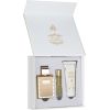 Lattafa The Kingdom Dárková sada EDP 100 ml, miniaturka EDP 12 ml a sprchový gel 100 ml 100ml Парфюмерные наборы
