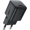 Сетевая зарядка Acefast A117 20W GaN USB-C черная Зарядные устройства