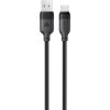 USB cable Acefast C16-04 USB-A to USB-C 1.2m black Data USB kabeļi
