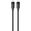 USB cable Acefast C16-03 USB-C to USB-C 1.2m black Data USB kabeļi